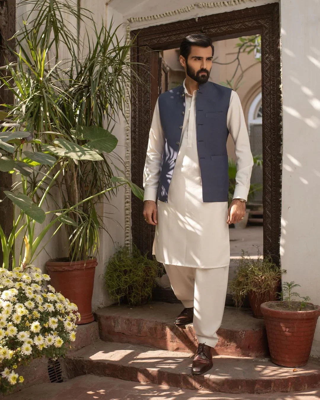 Custom Kurta Trouser & Shalwar Kameez for Men | Bespoke By Omar Najam