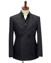 Black Double Breasted Suit