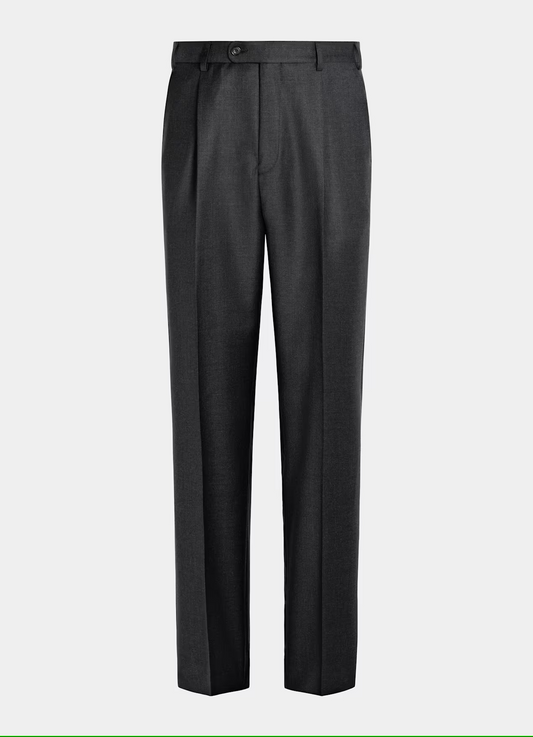 charcoal grey trousers
