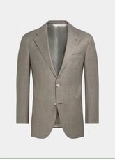Khaki Sand Single Breasted Suit