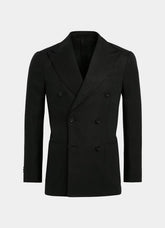 Black Linen Double Breasted Suit — made to measure, Bespoke By Omar Najam