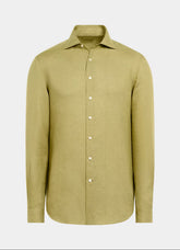 Lime Linen Shirt