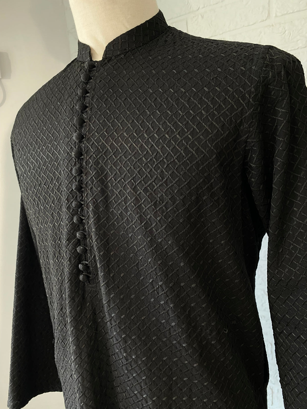 Black Chikankari