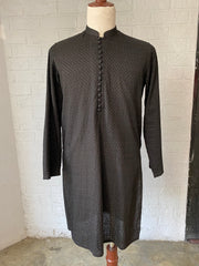 Black Chikankari