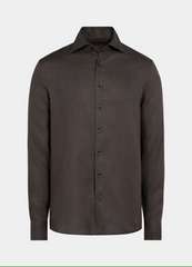 Brown Linen Shirt