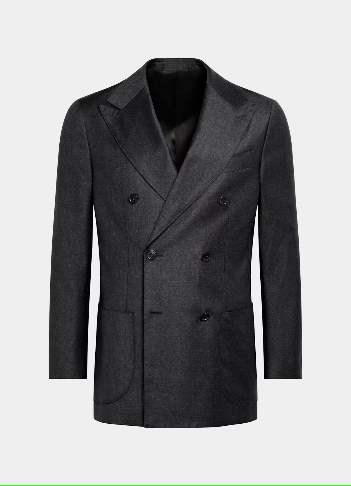 Charcoal Grey Double Breasted Suit