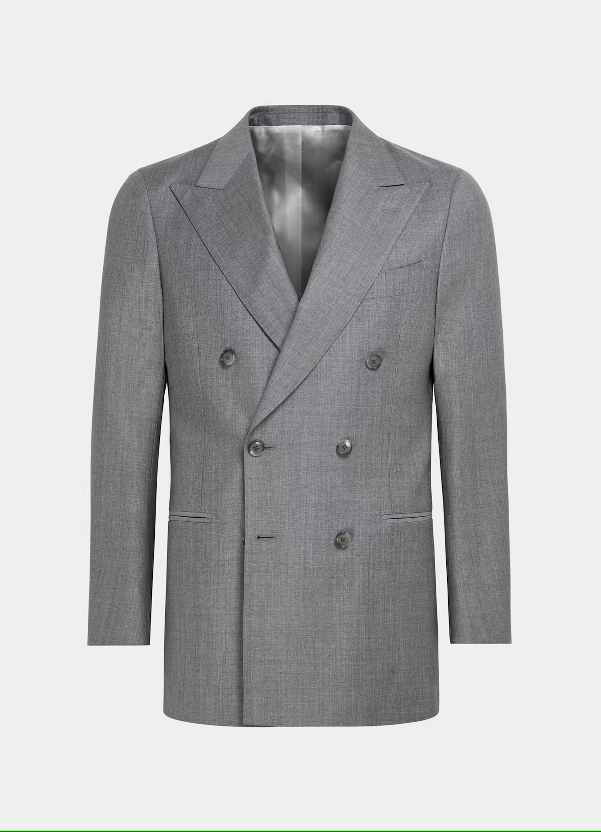 Medium Grey Double Breasted Suit