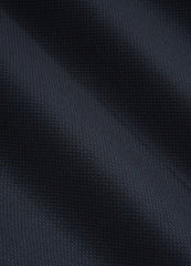 Navy Blue Birdseye Single Breasted Suit