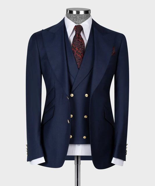 Royal Blue Single Breasted Suit