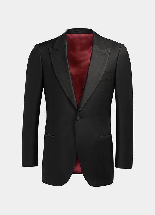 Black Tuxedo with Peak Lapels