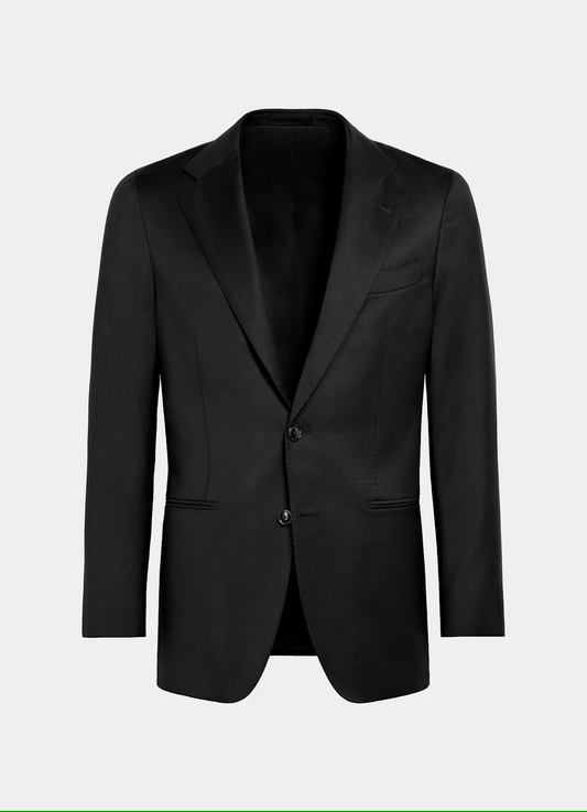 Black Single Breasted Suit