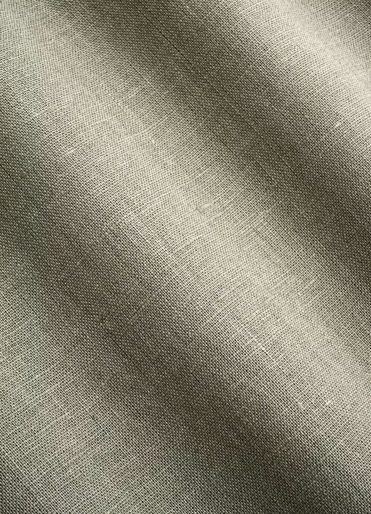 Olive Green Linen Shirt