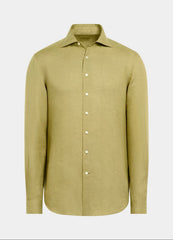 Lime Linen Shirt