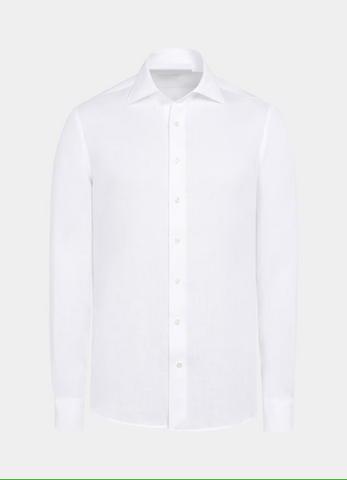 White Linen Shirt