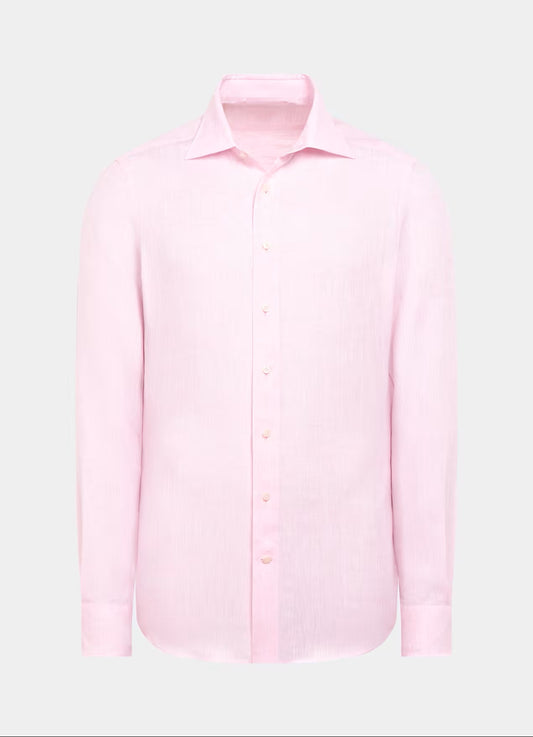 Pink Linen Shirt
