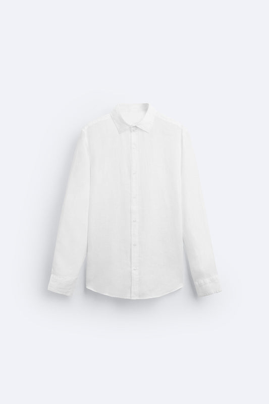 Off White Linen Shirt